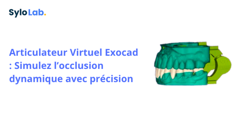 Articulateur Virtuel Exocad : Simulez l’occlusion dynamique avec précision